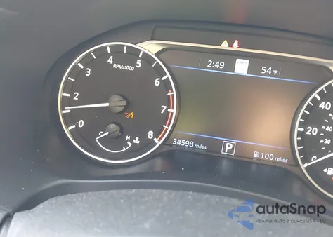 2022 Nissan Altima Sl Fwd from USA, damaged, VIN 1N4BL4EV6NN393997